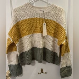 NWT Moon & Madison Stripped Sweater